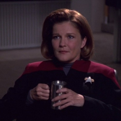 Janeway With Coffee Mug Memes Imgflip