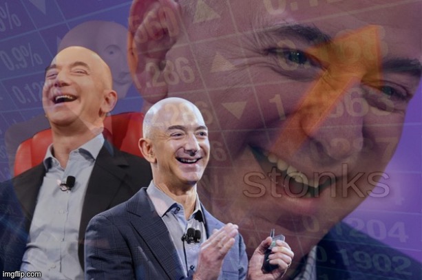 Jeff Bezos Stonks Imgflip