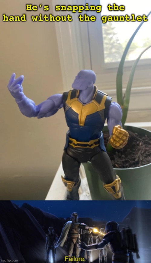 Reverse Thanos Imgflip