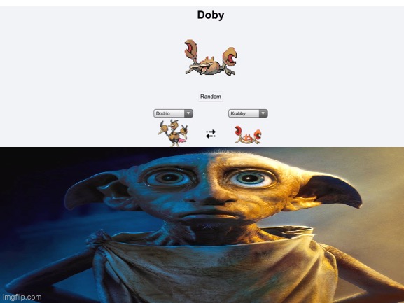 image tagged in pokemon fusion,harry potter | made w/ Imgflip meme maker