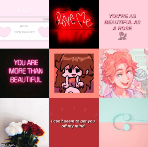 Senpai x Gf aesthetic I made :D | image tagged in senpai x gf thingy | made w/ Imgflip meme maker