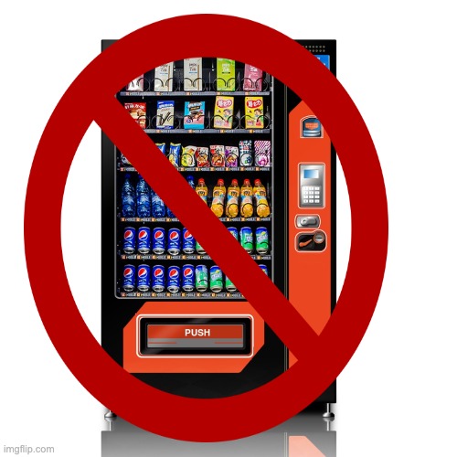 We must stop vending machines | made w/ Imgflip meme maker