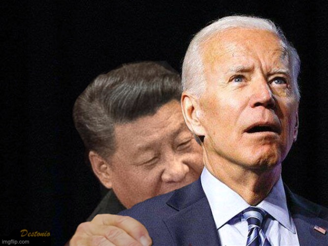 High Quality China Joe Biden Blank Meme Template