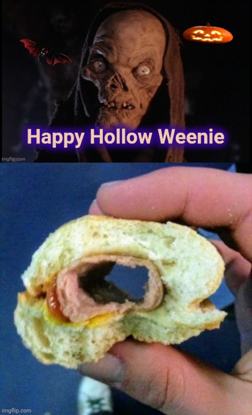 A Halloween Barbeque staple | image tagged in dad joke,happy halloween,crypt keeper,bad pun dog,hot dog | made w/ Imgflip meme maker