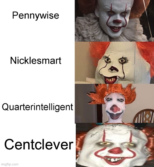 Centclever | Centclever | image tagged in memes,nicklesmart,funny,pennywise,oh wow are you actually reading these tags,stop reading the tags | made w/ Imgflip meme maker