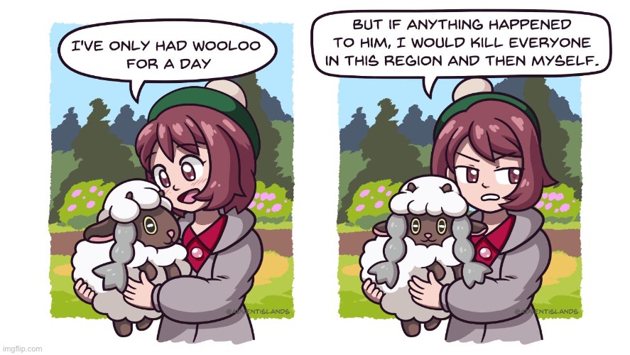 Wooloo is superior | image tagged in sus | made w/ Imgflip meme maker