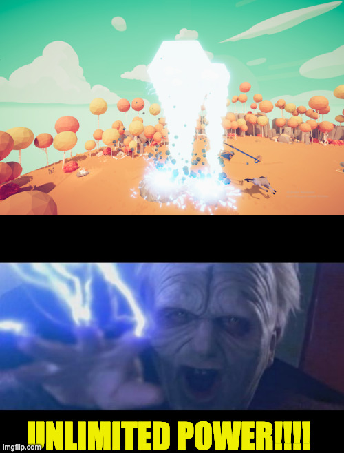 W O W | UNLIMITED POWER!!!! | image tagged in darth sidious unlimited power | made w/ Imgflip meme maker