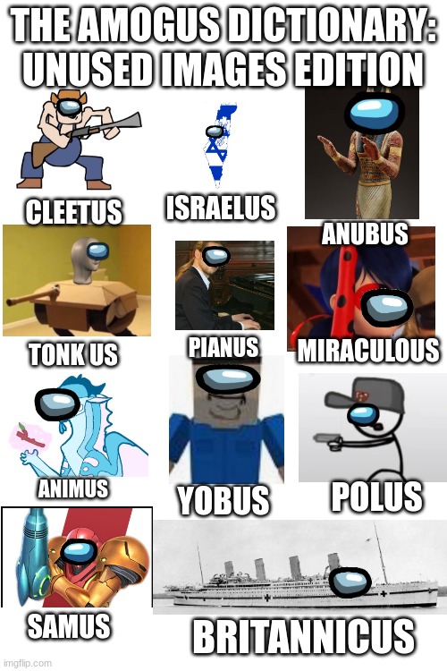 New Amogus - Old Amogus (meme) by LilacTuba on DeviantArt