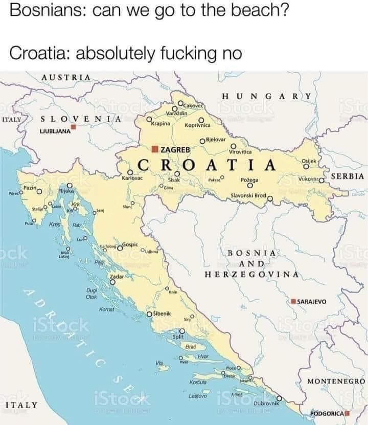 Croatia Vs Bosnia Blank Template Imgflip