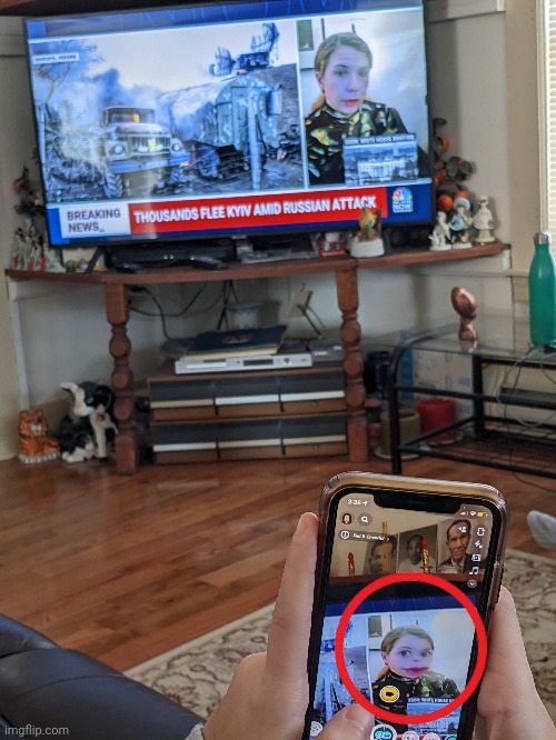 The Best Way To Watch The News | image tagged in news,snapchat,filters | made w/ Imgflip meme maker