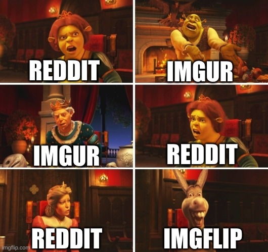 Shrek Fiona Harold Donkey Meme Generator - Imgflip