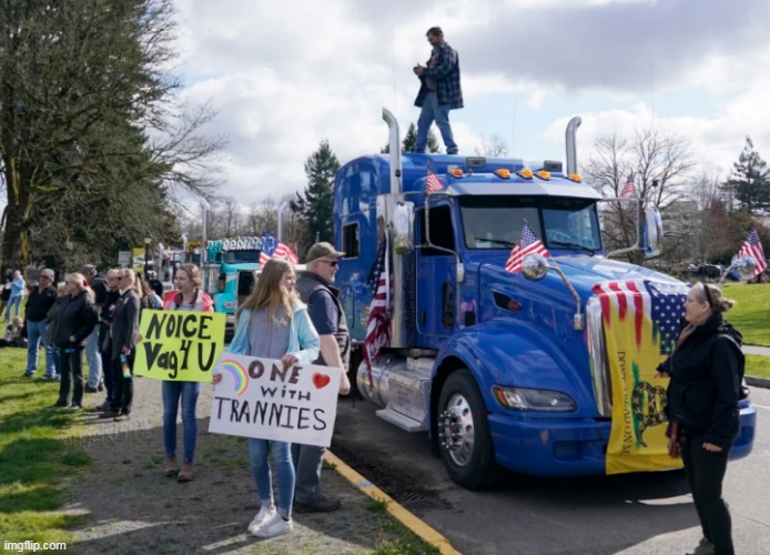 Image Tagged In Clown Car Republicans Anti Vaxxers Truckers Lgbtq Qanon