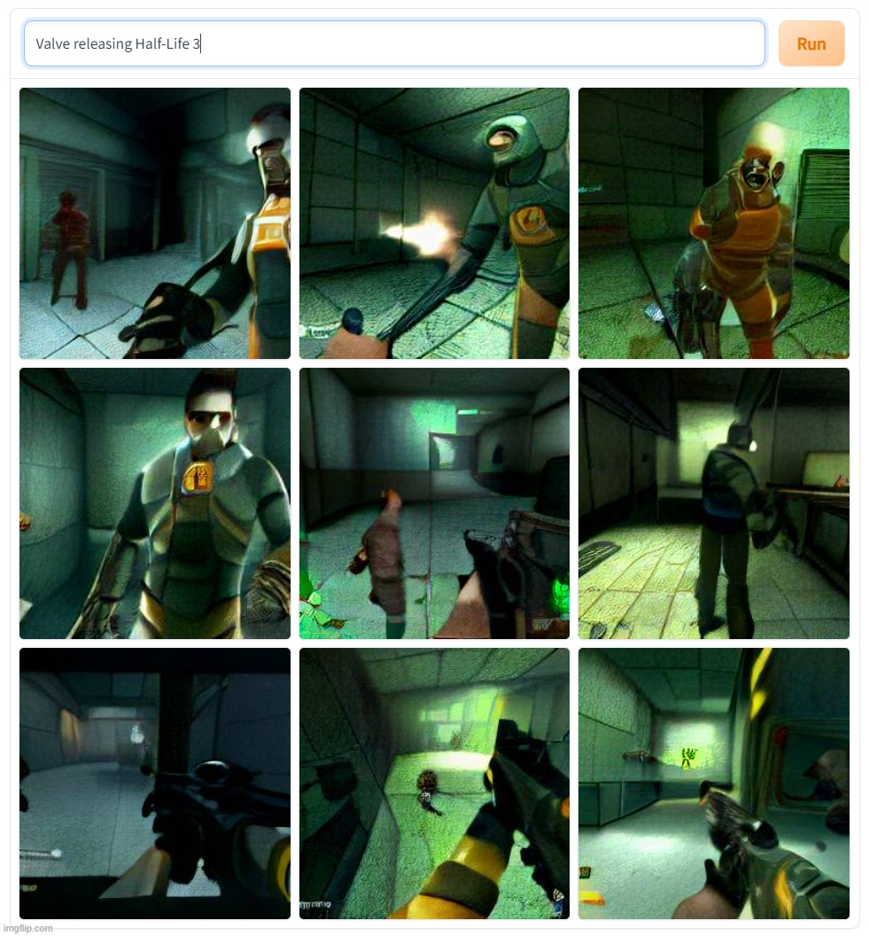 We Are In The Wrong Timeline | image tagged in dall-e mini,half life 3,valve,gordon freeman,funny,timeline | made w/ Imgflip meme maker