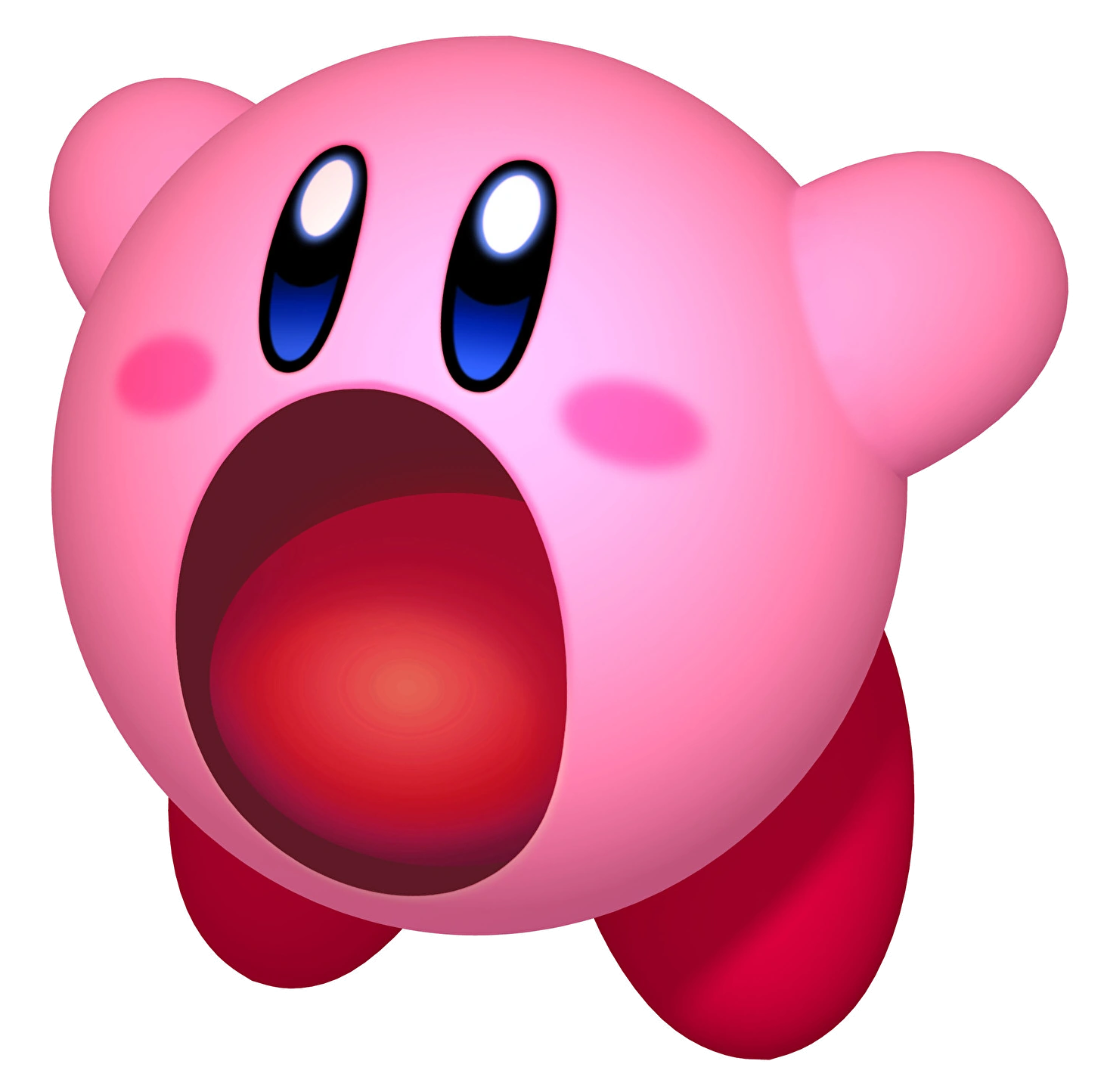 High Quality Kirby Inhale Blank Meme Template