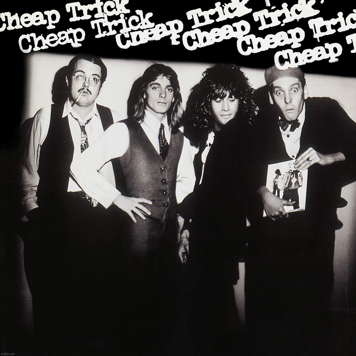 Greatest album of all time? | image tagged in cheap trick,cheap trick cheap trick,cheap trick debut album,cheap trick eponymous album | made w/ Imgflip meme maker