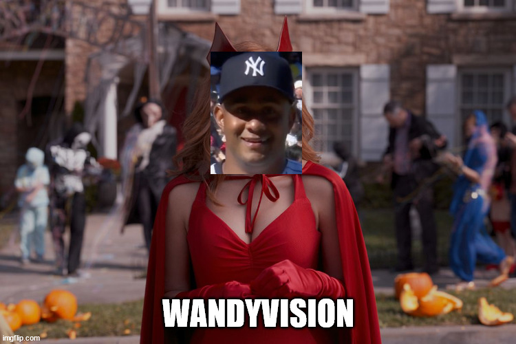 WandyVision | WANDYVISION | image tagged in mlb,yankees | made w/ Imgflip meme maker