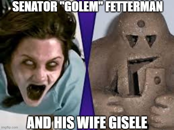 Senator Golem Fetterman Imgflip