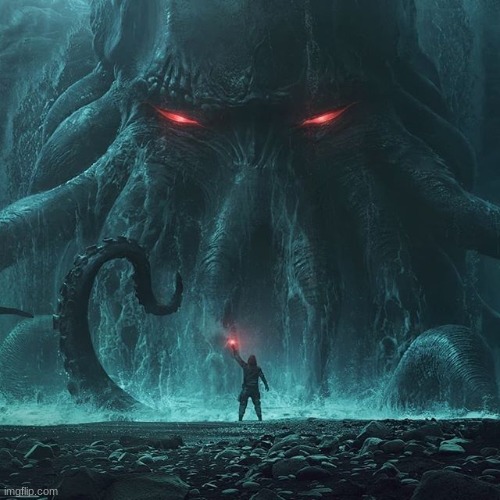 Cthulhu | image tagged in cthulhu | made w/ Imgflip meme maker