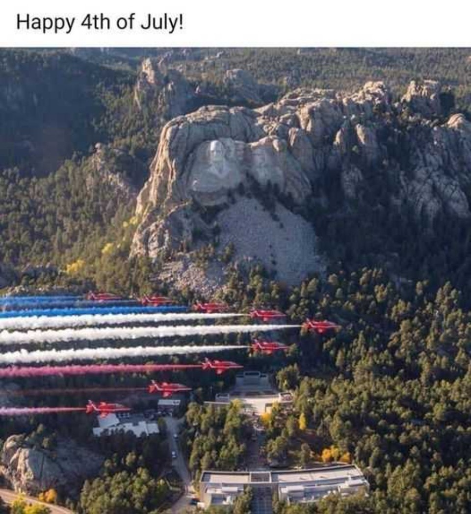 Happy Independence Day From Mount Rushmore Imgflip