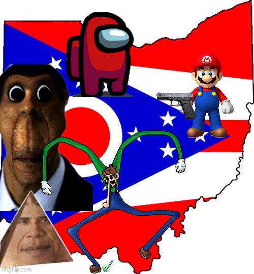 Mario survives and escapes ohio.mp3 | made w/ Imgflip meme maker
