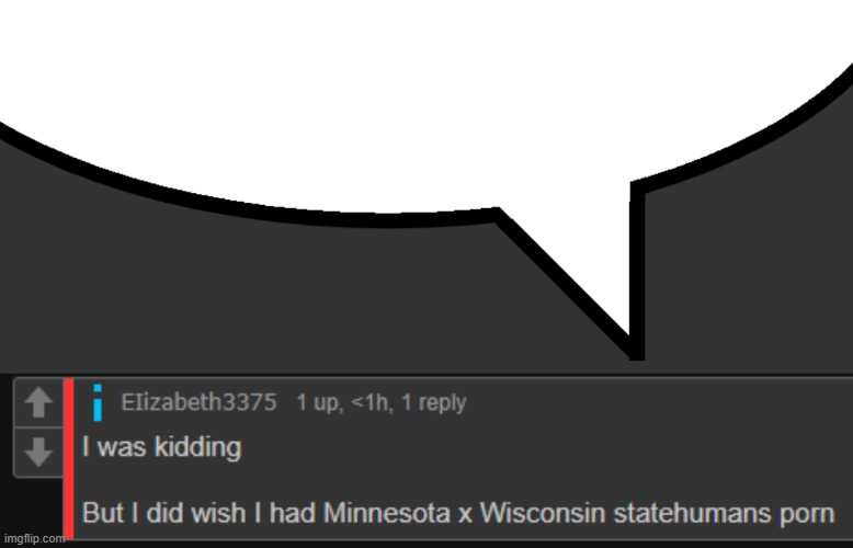 Image Tagged In Speech Bubble Elizabeth Porn Imgflip