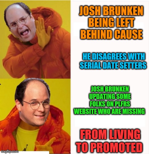 George Costanza As Drake Imgflip