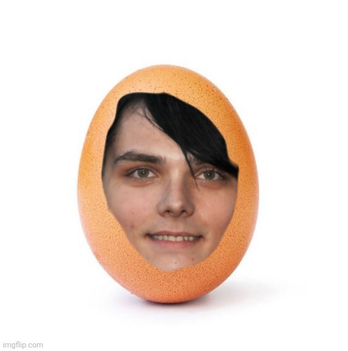 Why do I do this | image tagged in gerard way egg | made w/ Imgflip meme maker
