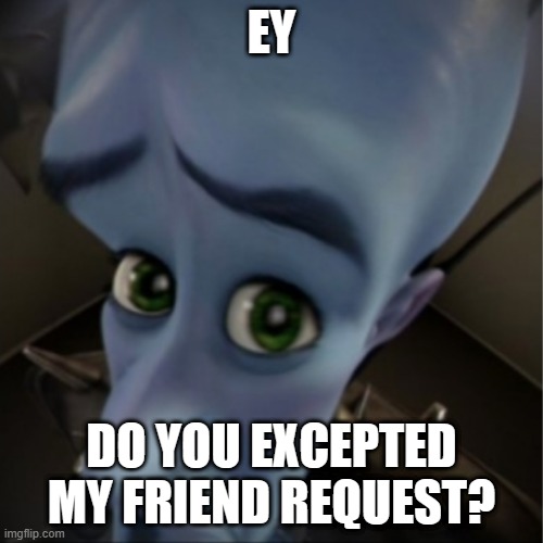 Megamind Peeking Imgflip