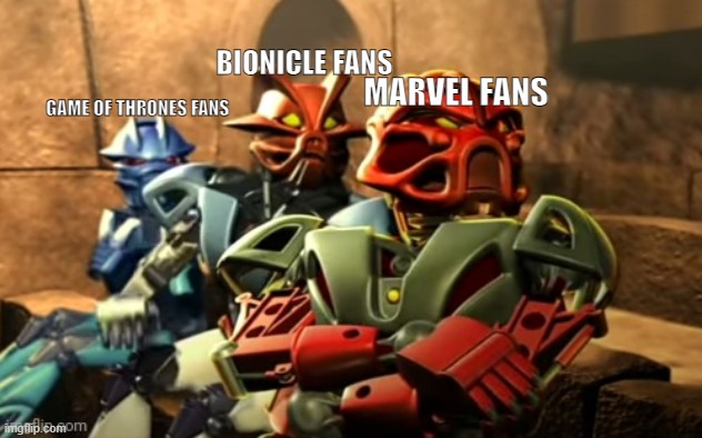 How it reacted Eternals | BIONICLE FANS; MARVEL FANS; GAME OF THRONES FANS | image tagged in marvel cinematic universe,marvel,memes,bionicle,game of thrones | made w/ Imgflip meme maker
