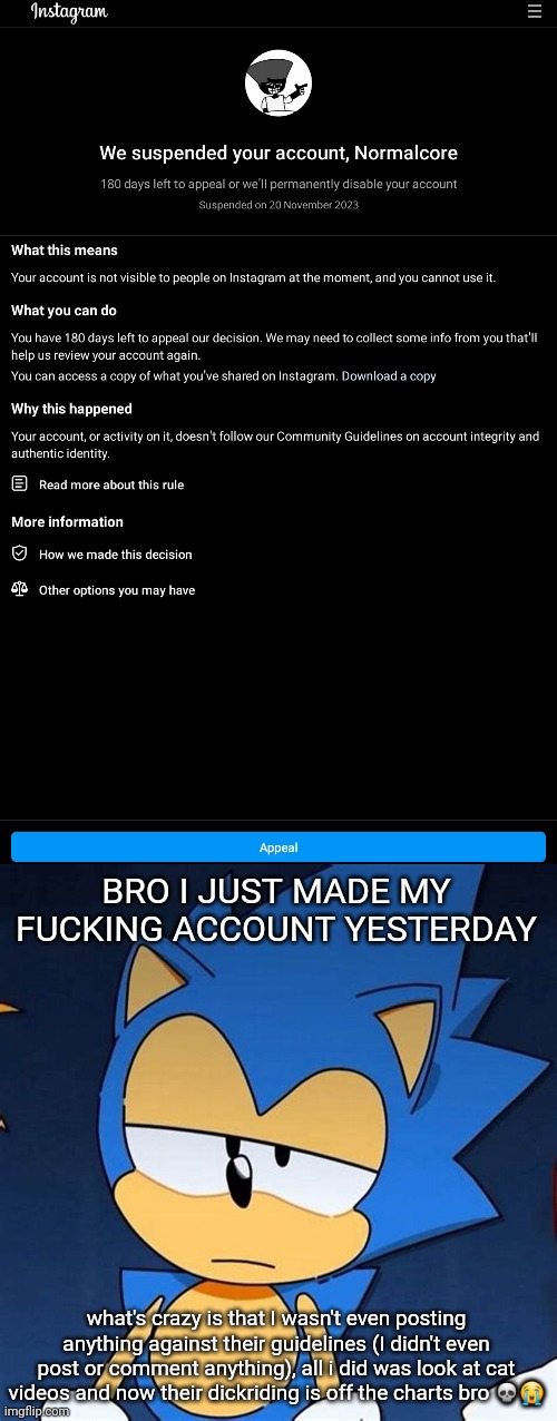 Fuck U Instagram Imgflip