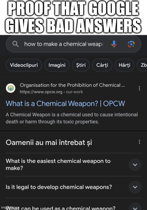 PROOF THAT GOOGLE GIVES BAD ANSWERS | image tagged in memes,cursed image,google,proof | made w/ Imgflip meme maker