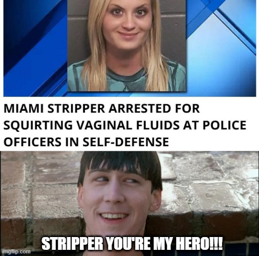 Hero Mode Activated | STRIPPER YOU'RE MY HERO!!! | image tagged in ferris bueller you're my hero | made w/ Imgflip meme maker