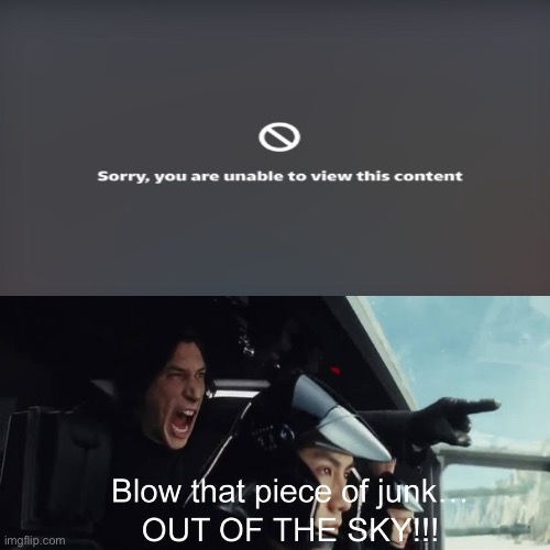 Title Below | image tagged in star wars,kylo ren,disney,deviantart,controversy,controversial | made w/ Imgflip meme maker