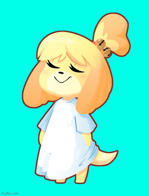 High Quality Isabelle Shirt Blank Meme Template