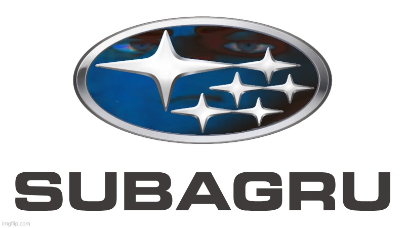 Subagru | image tagged in subaru,gru,despicable me,cars | made w/ Imgflip meme maker