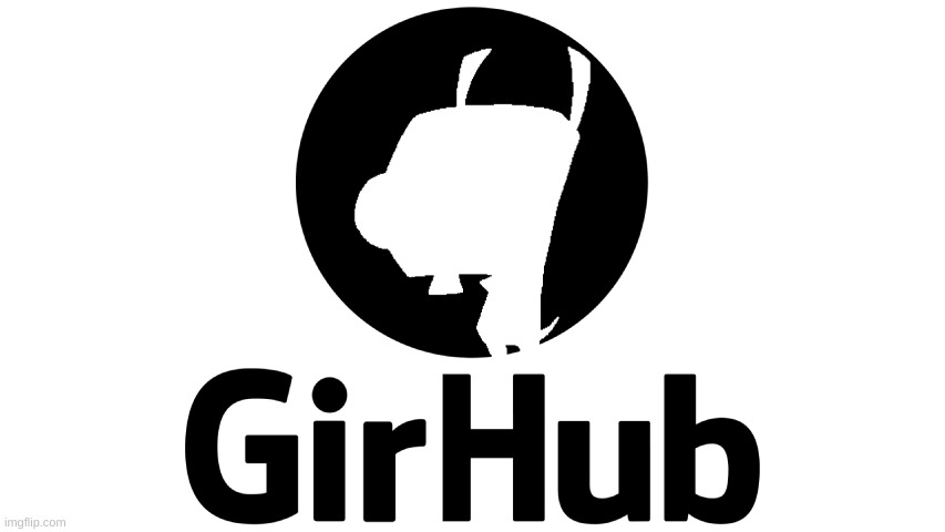 Girhub | image tagged in github,gir,invader zim,programming,nickelodeon | made w/ Imgflip meme maker