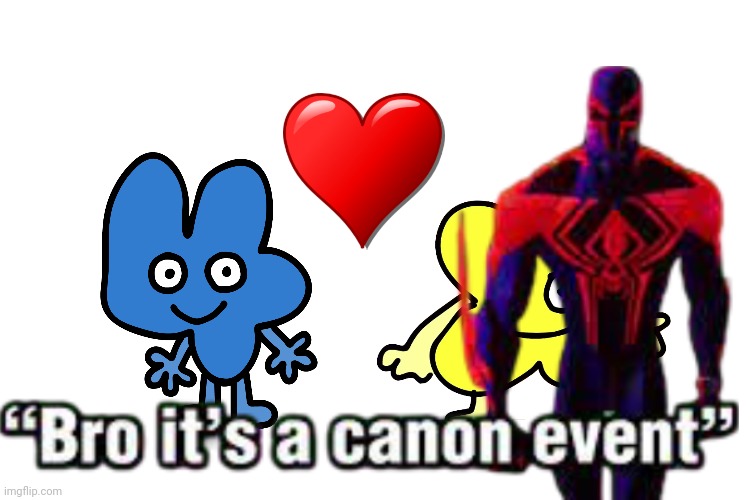 Remember when Michael confirmed 4X on the now-unlisted 400K livestream??? | image tagged in canon event,spiderman across the spider-verse,memes,bfb,bfdi,four and x bfb | made w/ Imgflip meme maker