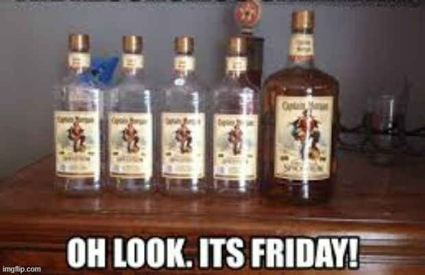 meme by Brad How to tell when it's Friday alcohol | image tagged in fun,funny,funny meme,happy friday,alcohol,humor | made w/ Imgflip meme maker