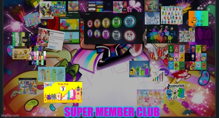 Behold! My new club for s9 nb | SUPER MEMBER CLUB | image tagged in club,vibes | made w/ Imgflip meme maker