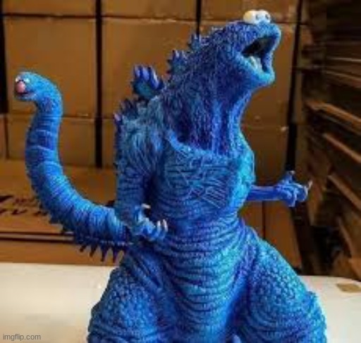 Shin Cookie Monster | made w/ Imgflip meme maker