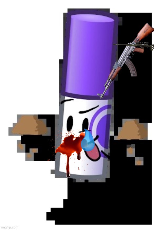 Killcam xd | image tagged in bfdi marker,army | made w/ Imgflip meme maker