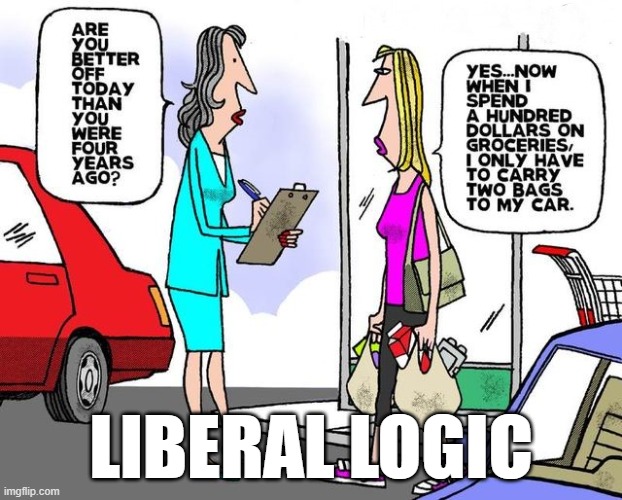 The summer driving season is upon us, Back to $5 a gallon | LIBERAL LOGIC | image tagged in gas prices,inflation,economy,economics,fjb,dementia | made w/ Imgflip meme maker