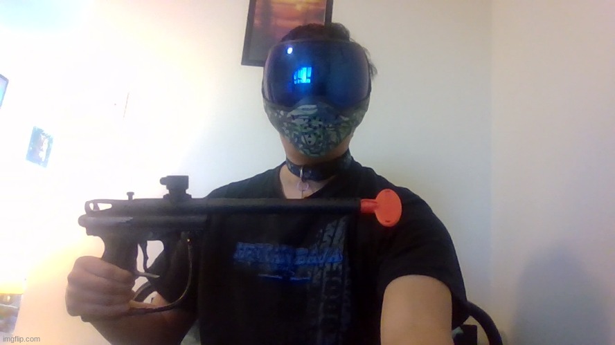 my new spyder paintball gun ^_^ | image tagged in fun,paintball,paintball gun | made w/ Imgflip meme maker