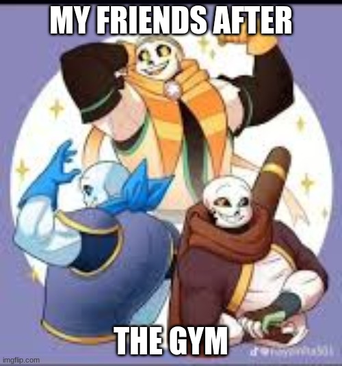 wow | MY FRIENDS AFTER; THE GYM | image tagged in buff stars | made w/ Imgflip meme maker
