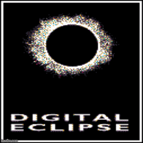 Digital Eclipse logo | image tagged in gifs,gaming | made w/ Imgflip images-to-gif maker
