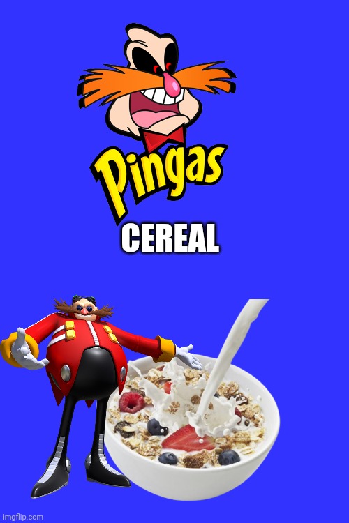 Pingas cereal! | CEREAL | made w/ Imgflip meme maker