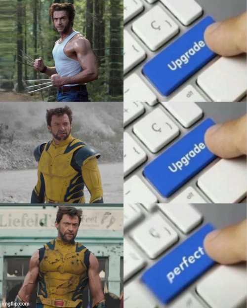 Perfect Wolverine | image tagged in wolverine | made w/ Imgflip meme maker