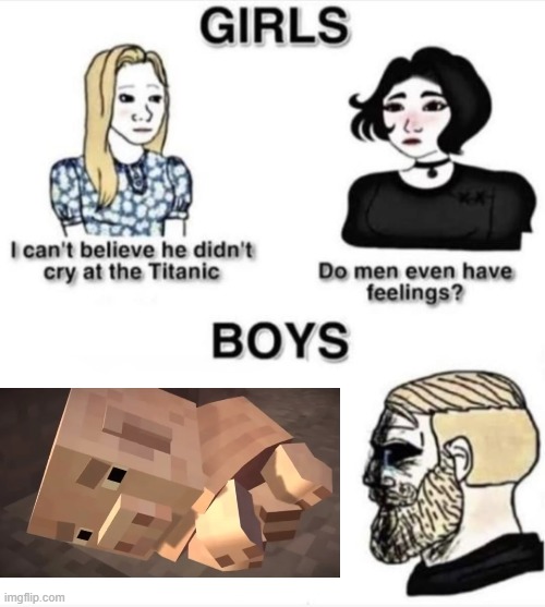 Cmon SOMEONE has to know | image tagged in do men even have feelings,reuben noo,minecraft story mode,rip,i dont like this game | made w/ Imgflip meme maker