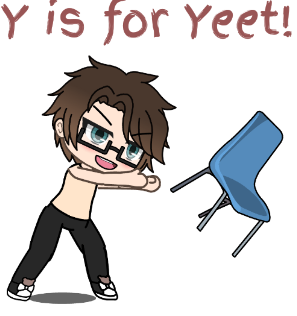 High Quality Male Cara Y is for Yeet Blank Meme Template