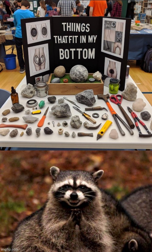 image tagged in memes,evil plotting raccoon,science | made w/ Imgflip meme maker